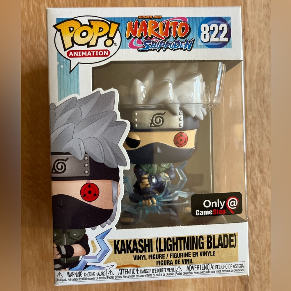 Funko PoP Naruto Shippuden Kakashi (lightning blade) 822